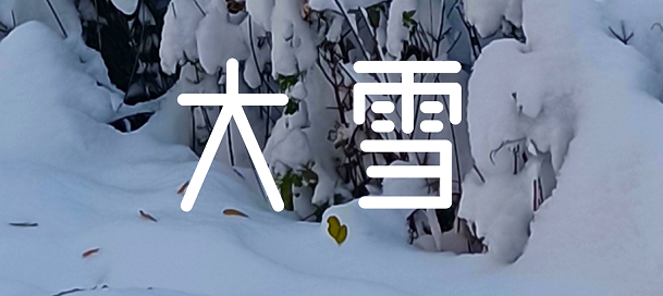 今日大雪 | 清風(fēng)一念，落雪為安。 盼歲月無恙，今冬不寒。